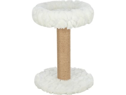 Škrabací sloupek MIRELLA 55 cm, polstrovaná platforma