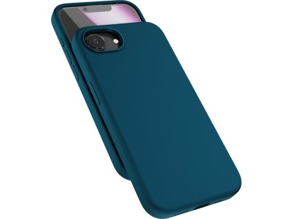 Epico Mag+ Silicone Pro kryt iPhone 16e/17e  modrá