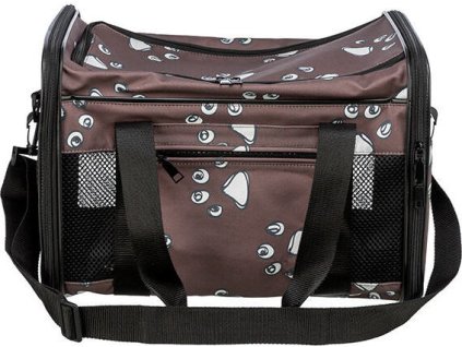 Transportní taška ADRINA, 26 x 27 x 42 cm, do 7 kg, hnědá