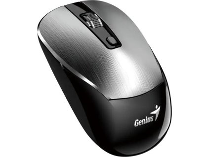 GENIUS NX-7125 Silver/ 1200 dpi/ bezdrátová/ Copilot/ 4tlačítková/ stříbrná