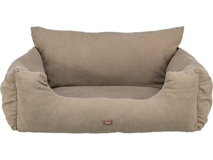 Sedačka / pelech do auta Double, 80 x 60 x 35 cm, šedobéžová