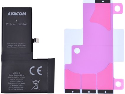 AVACOM baterie pro Apple iPhone X, Li-Ion 3,81V 2716mAh (náhrada 616-00346)