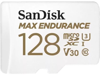 SanDisk MAX ENDURANCE microSDHC 128GB + adaptér