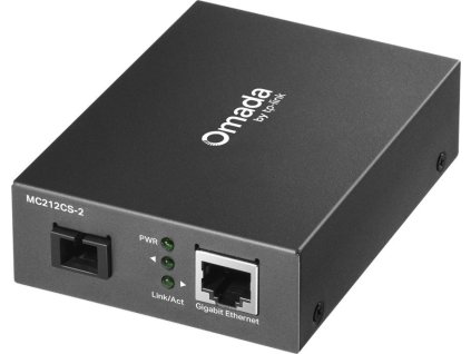 TP-Link MC212CS-2 WDM Media Konvertor 1x 10/100/1000 Mbps RJ45, 1x 1000Mbps SC port, 2km
