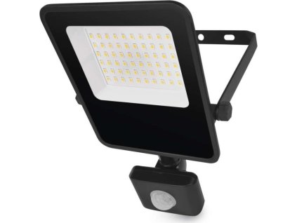 LED reflektor VISIO s pohybovým čidlem, 30 W, černý, neutrální bílá