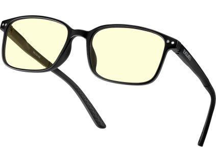 EVOLVEO BlueBlock40, PC brýle, blokace modrého světla 40%, nedioptrické, černé