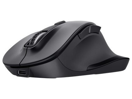 Trust Fyda Multi-device Wireless Mouse/Kancelářská/Optická/Pro praváky/2 400 DPI/USB+BT/Černá