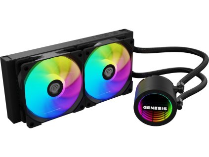 Vodní chlazení Genesis HYDRIA 240, ARGB, černé