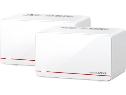 TP-Link Mercusys Halo H37BE(2-pack) WiFi systém, WiFi 7, BE6500, 2x 2,5GWAN/LAN, 1x GWAN/GLAN, 2ks v balení