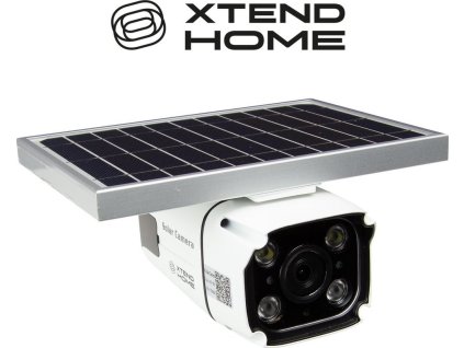 Xtend Home SO120/ 4G solární kamera/ 1080p/ 4mm/ IP65/ Solární/ IR až 15m/ Tuya CZ a SK