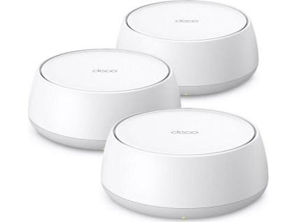 TP-Link Deco BE22 Mesh systém BE3600, WiFi 7, 688MBps na 2,4GHz, 2882 Mbps na 5GHz, 2x GLAN, 3ks v balení