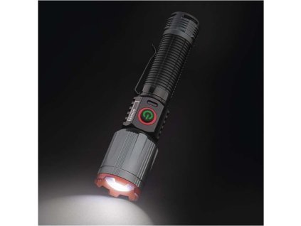 LED nabíjecí kovová svítilna 1200 lm, 2200 mAh