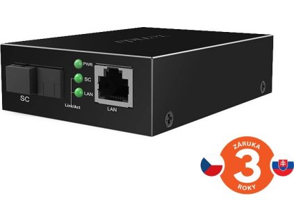 Tenda TFC300B Gigabit Media Converter WDM, SM, Tx 1310nm, Rx 1550nm, 1x SC (UPC), 1x GLAN, 3 km