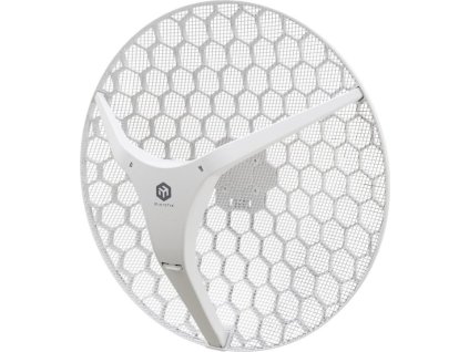 MikroTik LHG 5 XL ax, outdoor klient, anténa 27 dBi, 7°, GbE, 802.11a/n/ac/ax, L3 (5GHz)