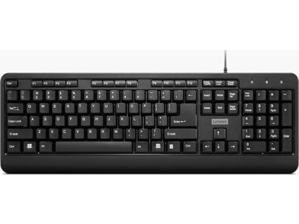 Lenovo 160/Drátové USB-A/US layout/Černá