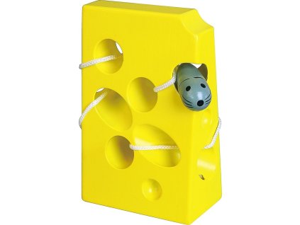 Dřevěná hra Viga Myška v sýru