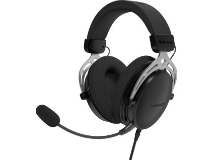 Herní sluchátka s mikrofonem Genesis TORON 531/Stereo/Jack/Drát/Stand/Černá