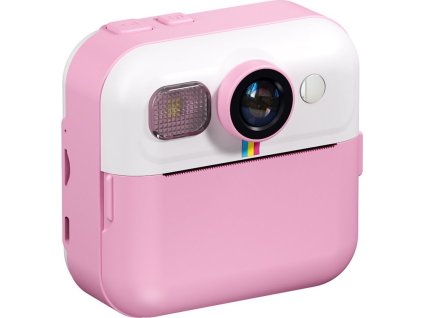 COLORWAY dětský fotoaparát a kamera s tiskárnou CW-PHP01P/ 2,4" IPS/ 1500mAh/ USB-C/ Android/ iOS/ růžová