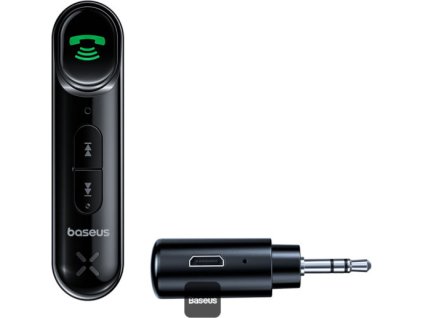 Baseus bluetoooth audio adaptér Qiyin černý