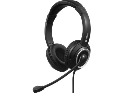 Sandberg PC sluchátka USB-C Chat Headset