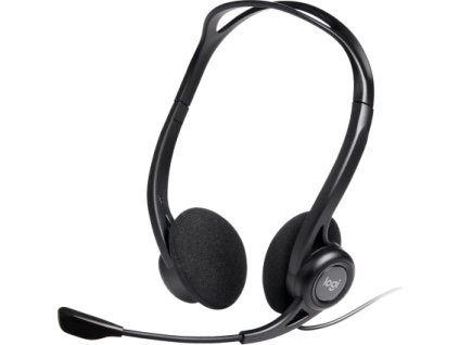 akce Logitech PC 960 Stereo Headset, USB _