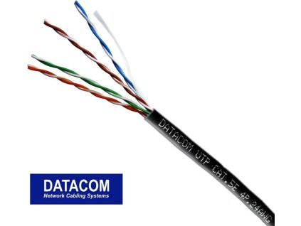 DATACOM UTP drát Cat5e 100m OUTDOOR