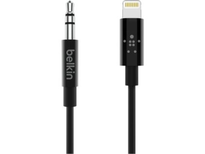 BELKIN Lightning to 3,5mm M/M, 90cm, černý