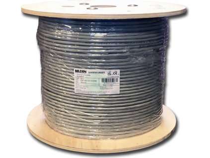 BELDEN 1633ENH F/UTP drát CAT5E LSOH,Dca 305m šedý