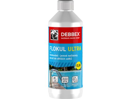 Cranit Flokul ULTRA - vločkování 0,5 l láhev namodralá