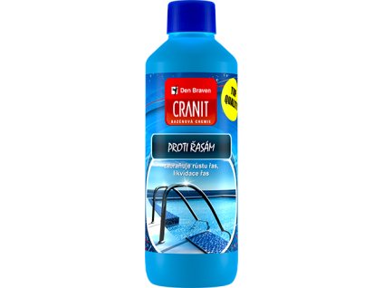 Cranit Proti řasám - zabraňuje růstu, likvidace 0,5 l láhev namodralá