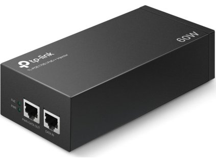 TP-Link TL-POE170S Gigabitový PoE injektor, 802.3af/at/bt, 60W