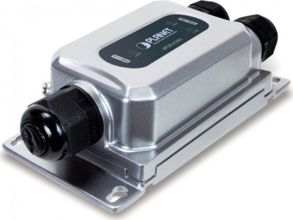 Planet průmyslový PoE/LAN extender, 1xPoE-in, 2xPoE-out 60W, 802.3bt/at/af, Gigabit, -40~75°C, IP67