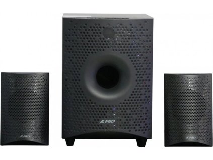 FENDA F&D repro F210X/ 2.1/ 15W/ černé/ BT4.0/ FM rádio/ USB přehrávání/ dálkové ovládání
