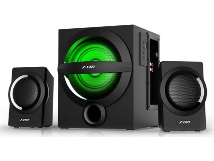 FENDA F&D repro A140X/ 2.1/ 37W/ černé/ BT4.0/ FM rádio/ USB přehrávání/ dálkové ovládání