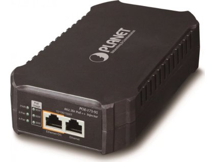 Planet POE-175-95 Ultra PoE injektor 802.3af/at/bt, do 95W, PoH, 1000Base-T, interní zdroj