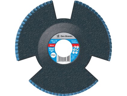 Lamelový kotouč - stroboskopický UNI 3D 115 × 22 mm, P60