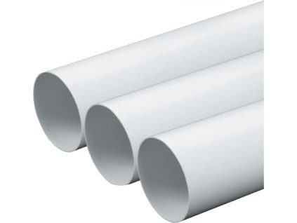 Kanál kulatý Ø 150 mm, délka 0,5 m 0,5 m bílá