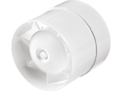 Ventilátor k odvětrání kanálových systémů (VKS) Ø 125 mm bílá