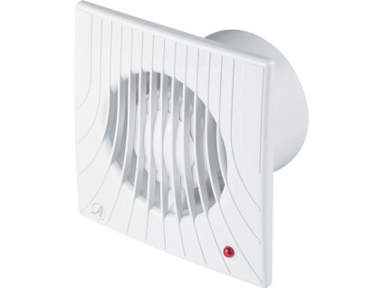 Ventilátor axiální s doběhem (VAD) Ø 100 mm bílá