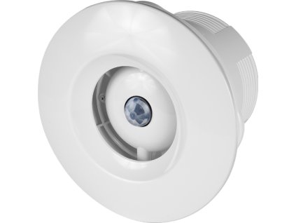 Stropní odtahový ventilátor s pohybovým čidlem (SOVP) Ø 100 mm bílá