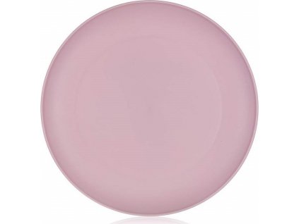 BANQUET Talíř plastový mělký CULINARIA 23,5 cm, růžový