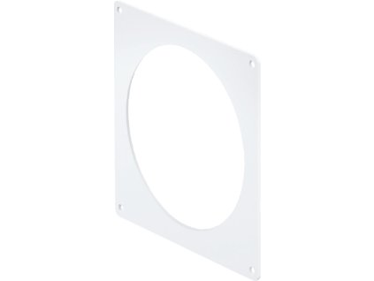 Příruba nástěnná kulatá Ø 100 mm bílá