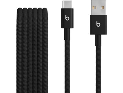 Beats USB-A / USB-C Woven Cable (1.5m)-Black (2ks)