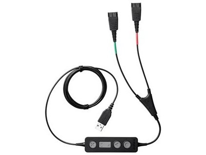 Jabra Link 265, USB-2xQD (pro školení)