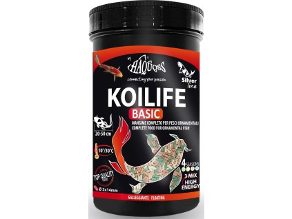 Haquoss Kiolife Basic kompletní krmivo pro ryby v rybníčku 1000ml