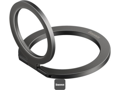 Baseus Tool Halo Magnetic ring holder phone stand (5.4 inch or above) Aluminium alloy, Gray (SUCH000013)