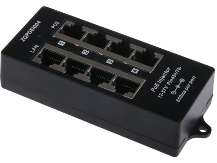 MaxLink pasivní POE panel, 4 porty