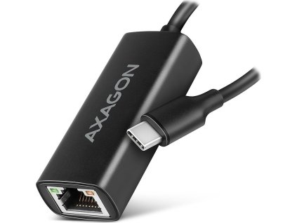 AXAGON ADE-ARC, USB-C 3.2 Gen 1 - Gigabit Ethernet síťová karta, Realtek 8153, auto instal