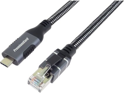 PremiumCord USB-C -> LAN 3m