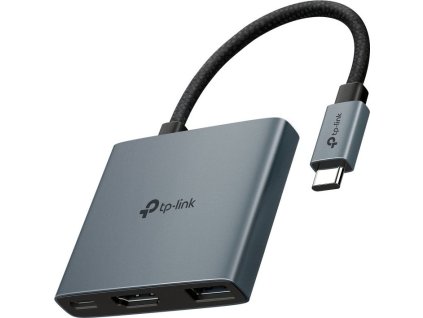 TP-Link UH3020C Dokovací stanice 1x USB-C na 3 porty s HDMI 4K při 60Hz, 100W PD, 1× USB-A